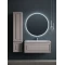 Комплект мебели серый матовый 101 см Sancos Very VR100SM + CN7013 + SF900 - 1