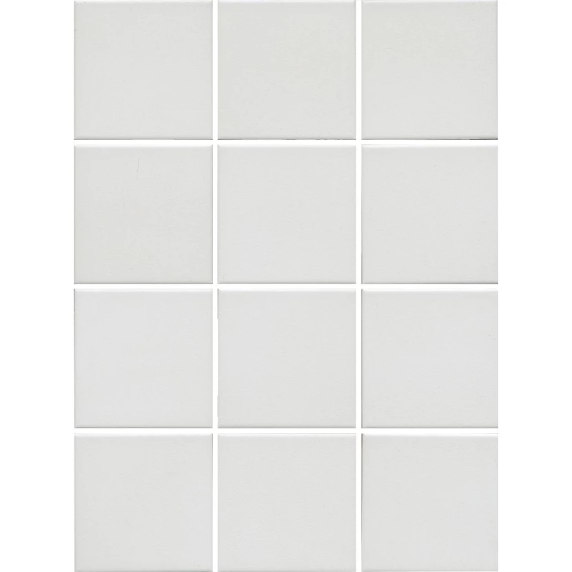 Керамогранит 1332 Агуста белый натуральный (30x40 из 12 частей) 9,8x9,8