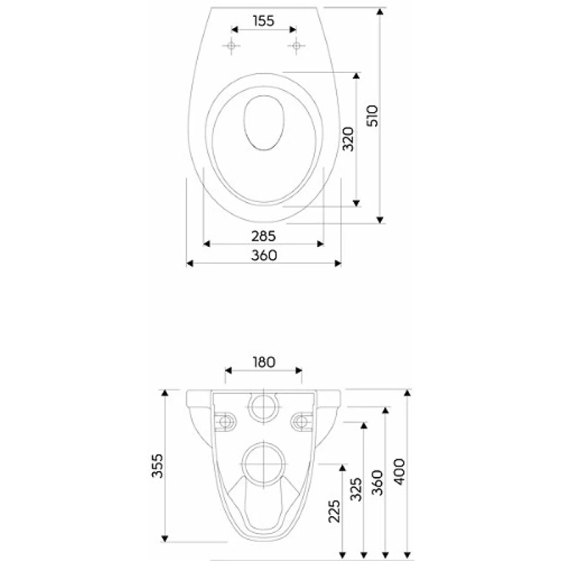 Комплект подвесной унитаз Kolo Idol M1310002U + система инсталляции Geberit 458.124.21.1