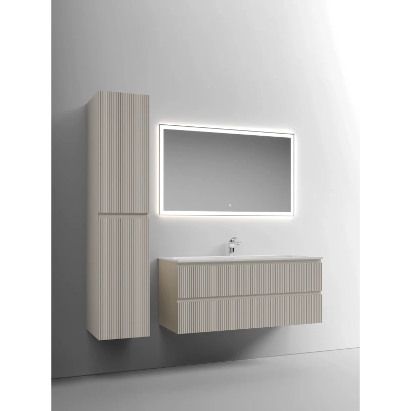 Комплект мебели бежевый матовый 121 см Sancos Snob T SNT120CE + CN7017 + CI1200