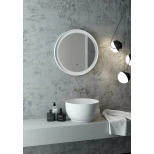 Изображение товара зеркало 60x60 см art&max napoli am-nap-600-ds-f-white