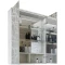Зеркальный шкаф 71,2x82 см дуб крафт белый Sanflor Чикаго C000005829 - 2