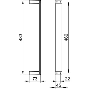 Изображение товара полотенцедержатель вертикальный для 6 гостевых полотенец keuco edition 11 11170010000