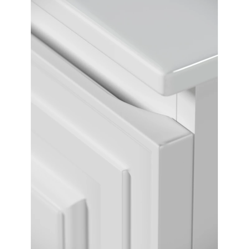 Комплект мебели белый матовый 101 см Sancos Very VR100W + CN7013 + SF900