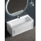 Комплект мебели белый матовый 101 см Sancos Very VR100W + CN7013 + SF900 - 2