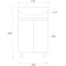 Комплект мебели белый глянец 51 см Onika Милтон 105036 + 4620008192758 + 205014 - 7