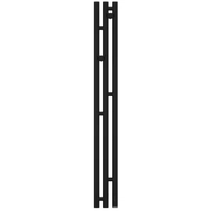 Изображение товара полотенцесушитель электрический 1200x106 черный матовый мэм правый сунержа терция 3.0 31-5845-1211