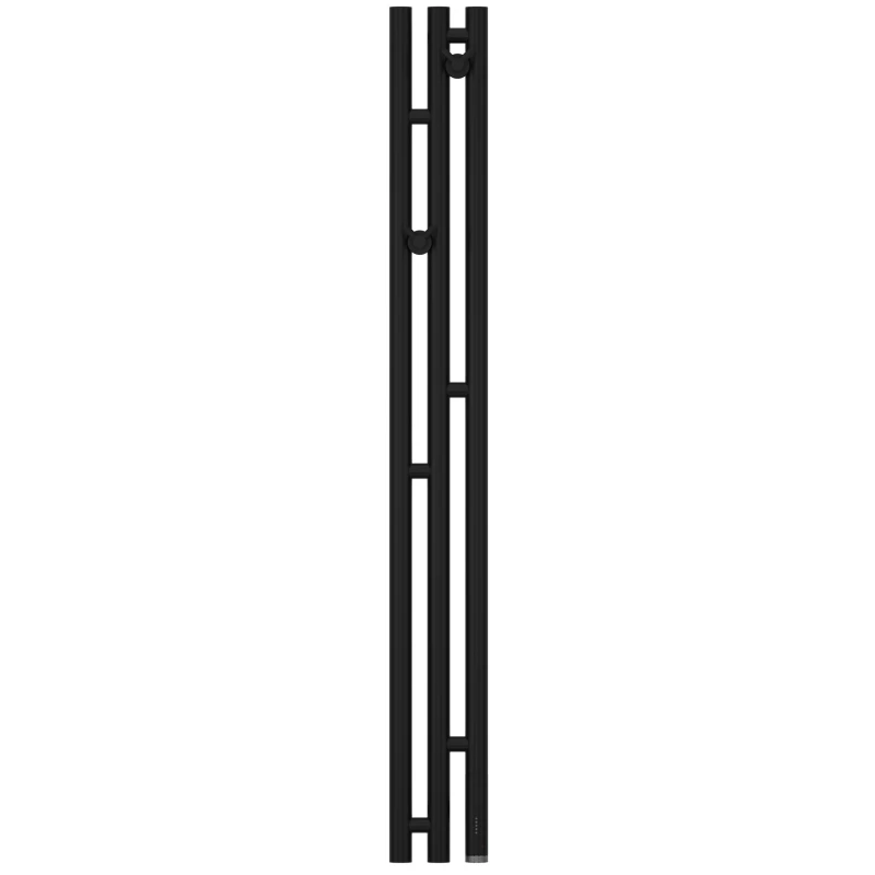 Полотенцесушитель электрический 1200x106 черный матовый МЭМ правый Сунержа Терция 3.0 31-5845-1211