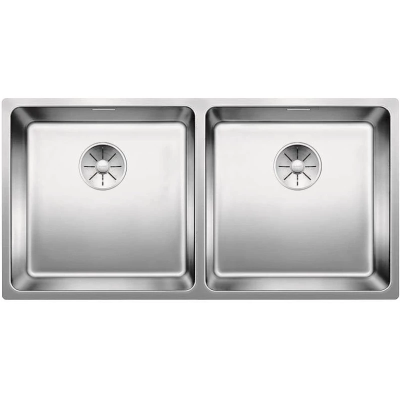 Кухонная мойка Blanco Andano 400/400-U InFino зеркальная полированная сталь 522987