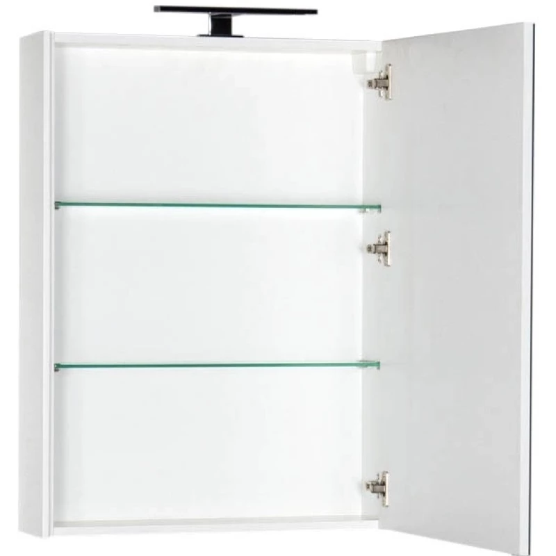 Зеркальный шкаф 64,5x85,1 см белый Aquanet Тулон 00183391