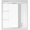 Зеркальный шкаф 75x83 см белый глянец Style Line Олеандр-2 ЛС-00000051 - 1