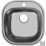 Изображение товара кухонная мойка матовая сталь ukinox галант gam465.488 -gt5k 0c