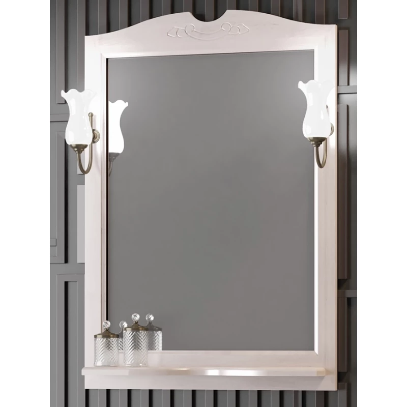 Зеркало 72x103,5 см белый Opadiris Тибет TIBET70ZW