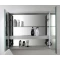 Зеркальный шкаф с подсветкой 80x70 см Esbano ES-2404 - 2