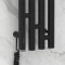 Полотенцесушитель электрический 1200x159 черный матовый МЭМ левый Сунержа Кантата 3.0 31-5846-1216 - 4