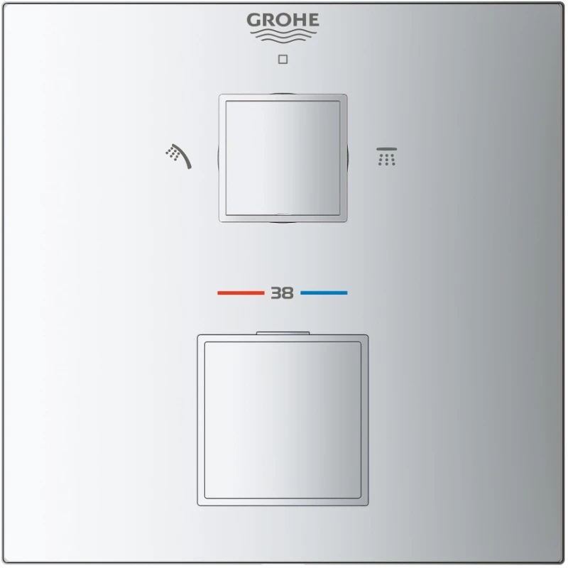 Термостат для ванны Grohe Grohtherm Cube 24154000