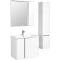 Комплект мебели белый глянец 80 см Акватон Стоун 1A228201SX010 + 1WH302251 + 1A228302SX010 - 2