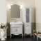 Комплект мебели белый бежевая патина 80 см Opadiris Лоренцо LORENCO80KOMWBRET - 1