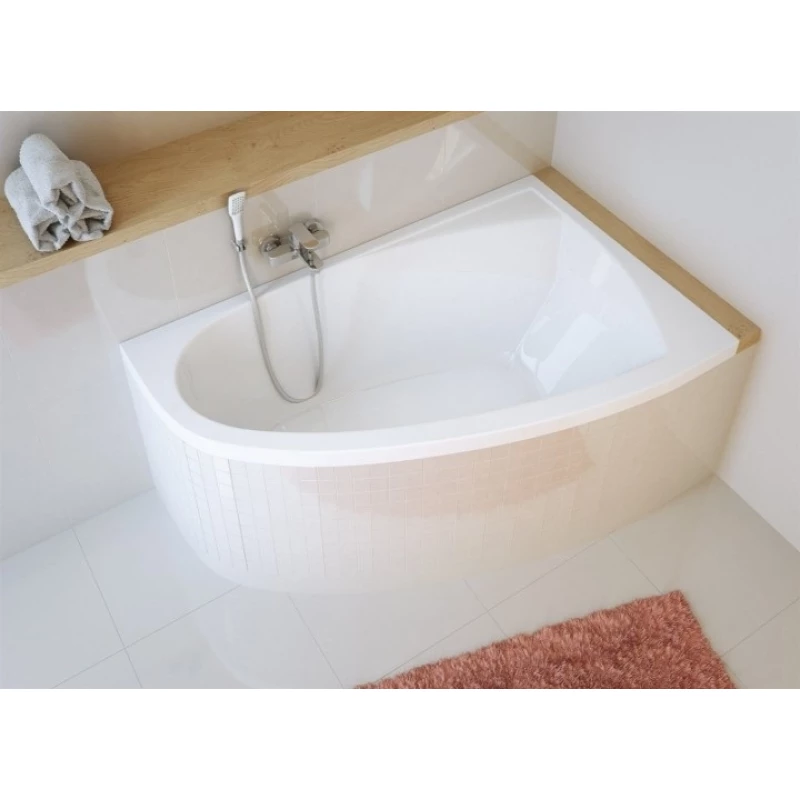 Акриловая ванна 160x100 см правая Excellent Aquaria Comfort WAEX.AQP16WH