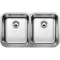 Кухонная мойка Blanco Supra 340/340-U полированная сталь 519716 - 1