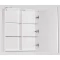 Зеркальный шкаф 55x71,8 см белый глянец Style Line Жасмин-2 ЛС-00000216 - 4
