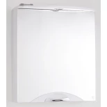 Изображение товара зеркальный шкаф 55x71,8 см белый глянец style line жасмин-2 лс-00000216