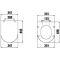 Комплект подвесной унитаз Creavit Terra TP325-11CB00E-0000 + KC0103.01.0000E + система инсталляции AlcaPlast AM101/11203:1RUSSETM70 - 10
