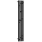 Полотенцесушитель электрический 1200x159 черный матовый МЭМ правый Сунержа Кантата 3.0 31-5847-1216 - 1