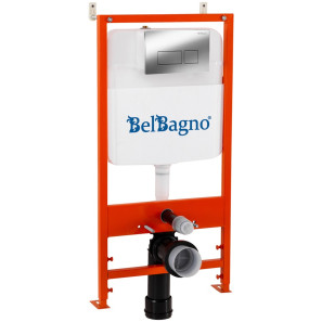 Изображение товара монтажный элемент для подвесного унитаза belbagno bb026 + bb041cr 