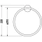 Кольцо для полотенец Duravit Starck T 0099471000 - 2