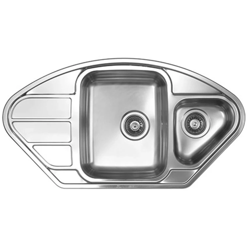 Кухонная мойка Florentina Profi матовая сталь PR.945.510.B.1K.M.08