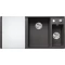 Кухонная мойка Blanco Axia III 6 S-F InFino темная скала 523490 - 1