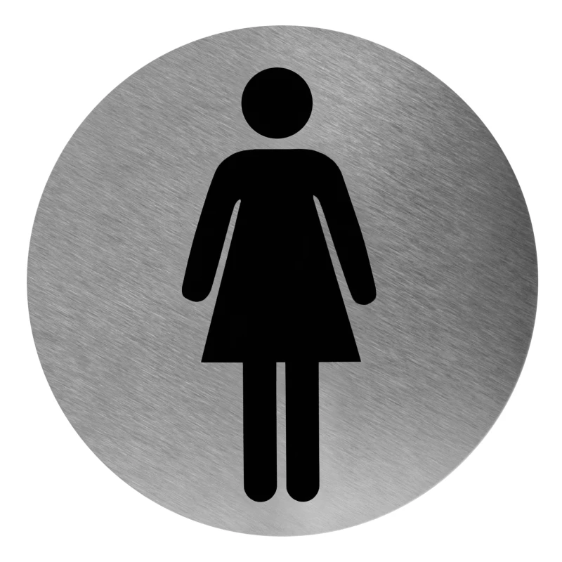 Табличка информационная "женский туалет" Mediclinics PS0002CS