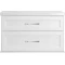 Комплект мебели белый серебряная патина 101 см ASB-Woodline Венеция - 8