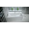 Акриловая ванна 160x100 см L Besco Infinity WAI-160-NL - 2