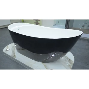 Изображение товара акриловая ванна 170x76 см lagard minoti black agate lgd-mnt-ba