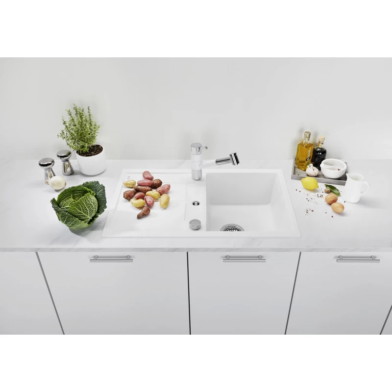 Кухонная мойка Blanco Metra 45S Compact Жемчужный 520570