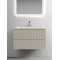 Комплект мебели бежевый матовый 81 см Sancos Snob T SNT80CE + CN7012 + CI800 - 3