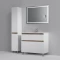 Комплект мебели белый глянец 100 см Am.Pm X-Joy M85AFSX1002WG + M85AWCC1002WG + M91AMOX1003WG - 1