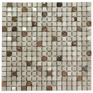 Мозаика K-731 камень полированный (1,5*1,5*4) 30,5*30,5