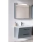 Зеркальный шкаф 60x75 см облачно-серый глянец Verona Susan SU600LG22 - 3