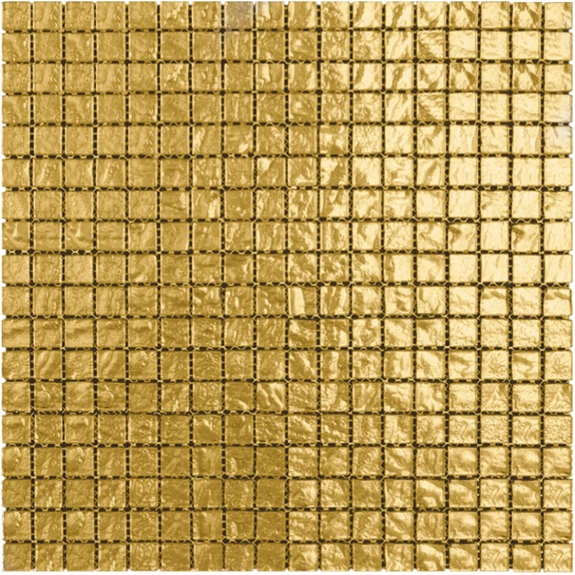 Мозаика Natural Crystal BSA-01-15 (ET-1505R) Стекло золото 29,8x29,8