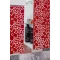 Пенал подвесной красный белая патина/белый глянец R Sanflor Санфлор H0000000670 - 4