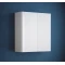 Шкаф двустворчатый 60x80 белый глянец Corozo Алабама SD-00000799 - 1