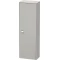 Пенал подвесной бетонно-серый матовый R Duravit Brioso BR1300R1007 - 1