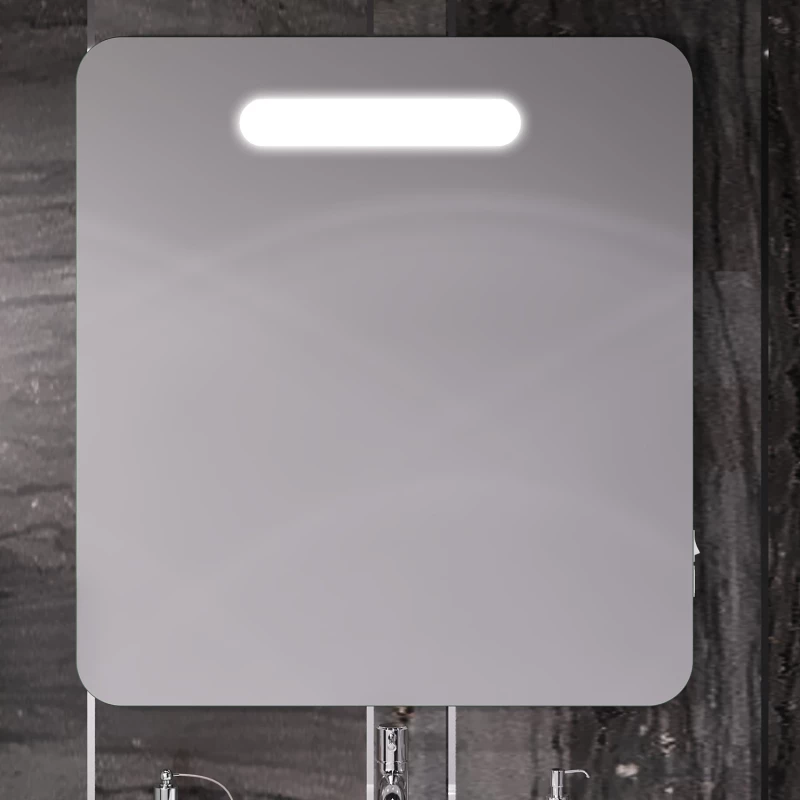 Комплект мебели белый глянец 80,5 см с зеркалом Opadiris Арабеска