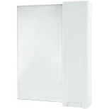 Изображение товара зеркальный шкаф 58x80 см белый глянец r bellezza пегас 4610409001018