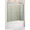 Шторка для ванны Cezares Pratico 150 см прозрачное стекло PRATICO-VF-2-150/140-C-Cr - 1
