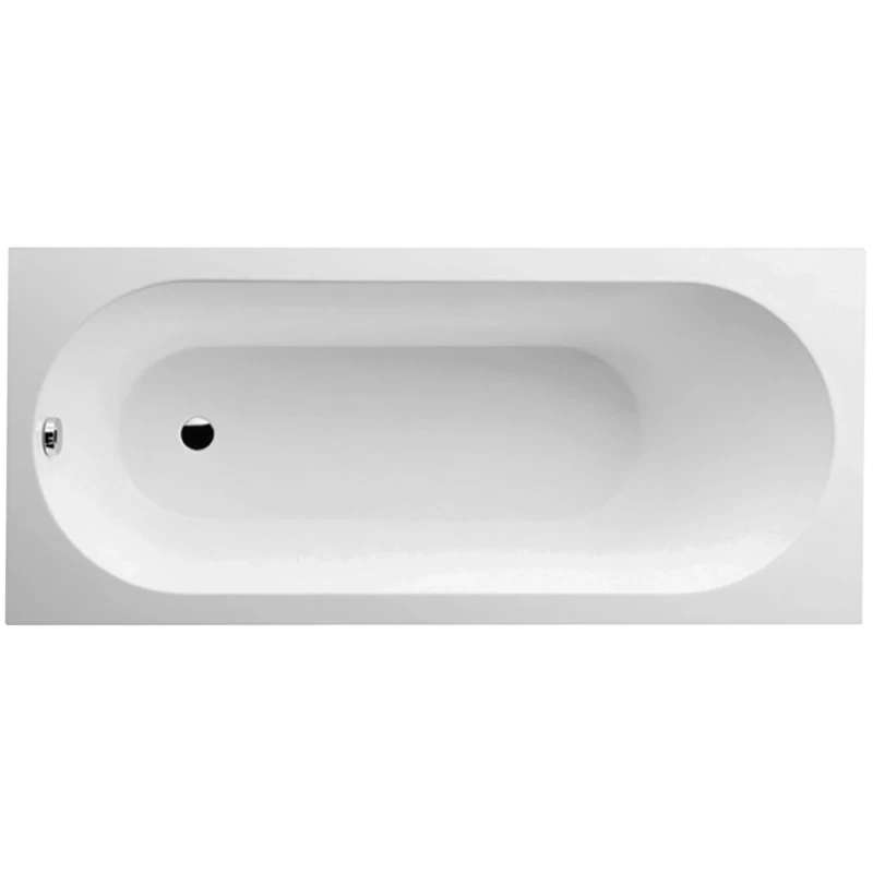 Квариловая ванна 170x70 см ярко-белый Villeroy & Boch Oberon UBQ177OBE2V-96