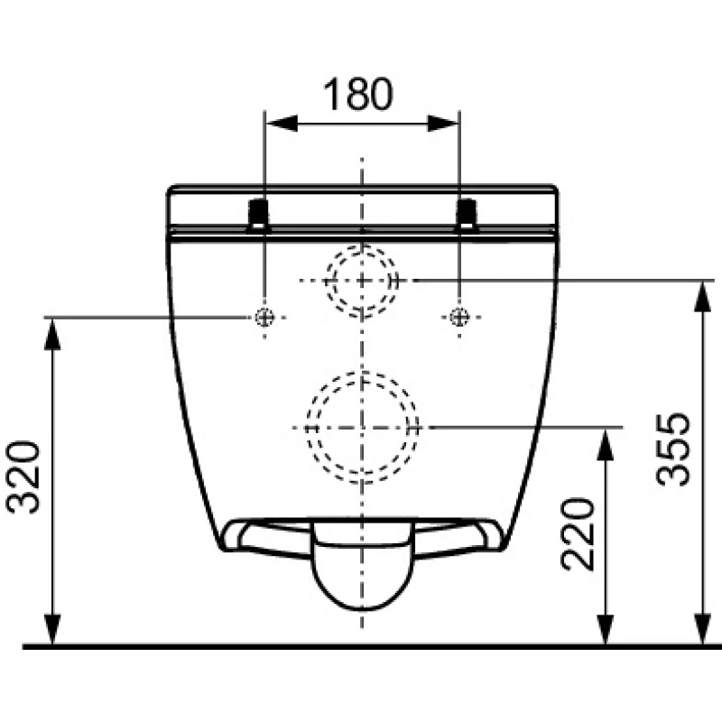 Комплект подвесной унитаз + система инсталляции Tece TECEone K440921.WC2